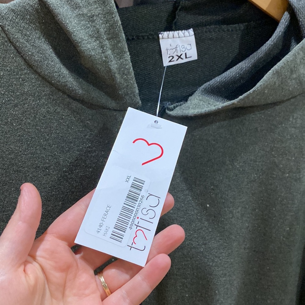 💕 Tofisa Turkish zip up Islamic Muslim outerwear NWT $40 💕 - Picture 8 of 10